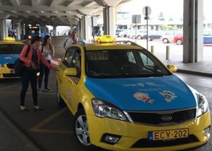Taxi à l'aéroport de Budapest