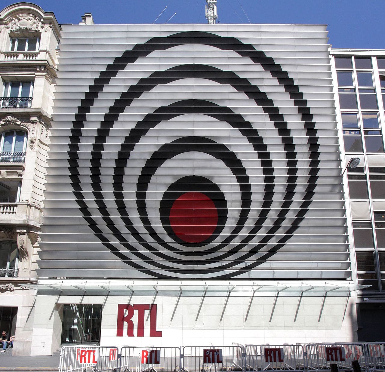 Facade RTL vasarely