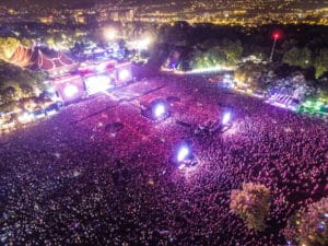 Concert festival Sziget Hongrie