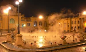 bains szechenyi noel budapest budapest en hiver