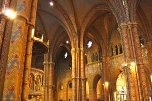 église Matthias intérieur