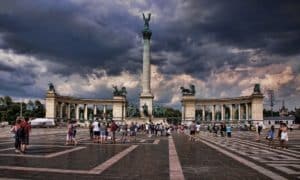 Place des Héros budapest place des heros