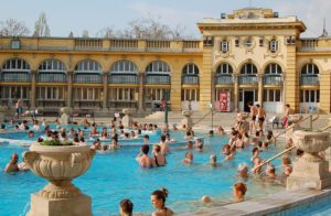 bagni Szechenyi di Budapest