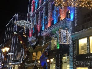 Marché de Noel Budapest fashion street