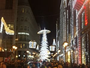 marché de Noel fashion Street Budapest