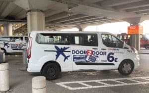 service de navette à l'aéroport