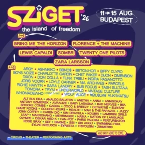 Sziget Line Up